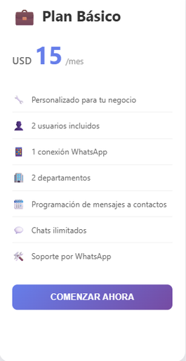 💼 Plan Básico